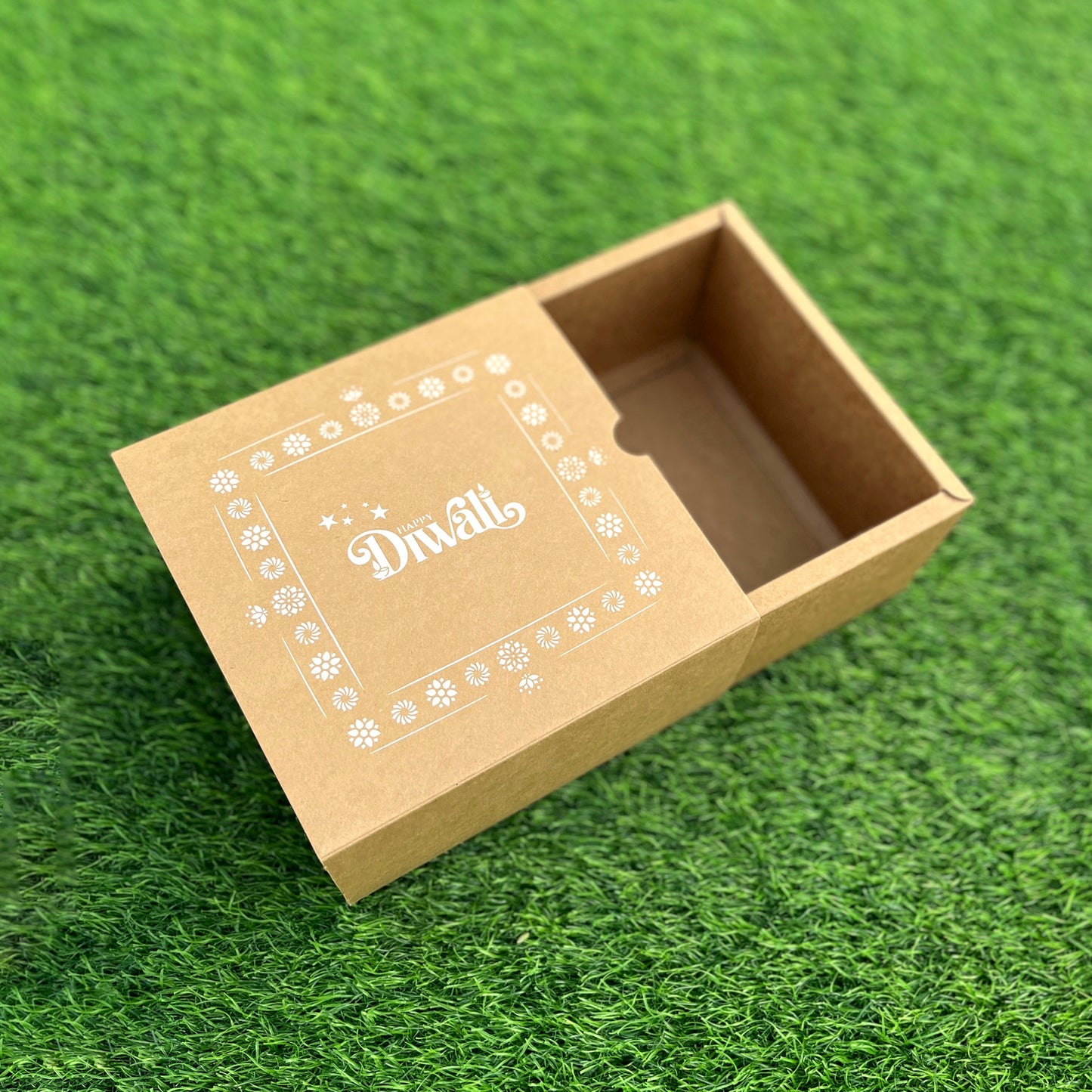6 X 6 X 3.25 DIWALI 25 (SC) SLIDE BOX