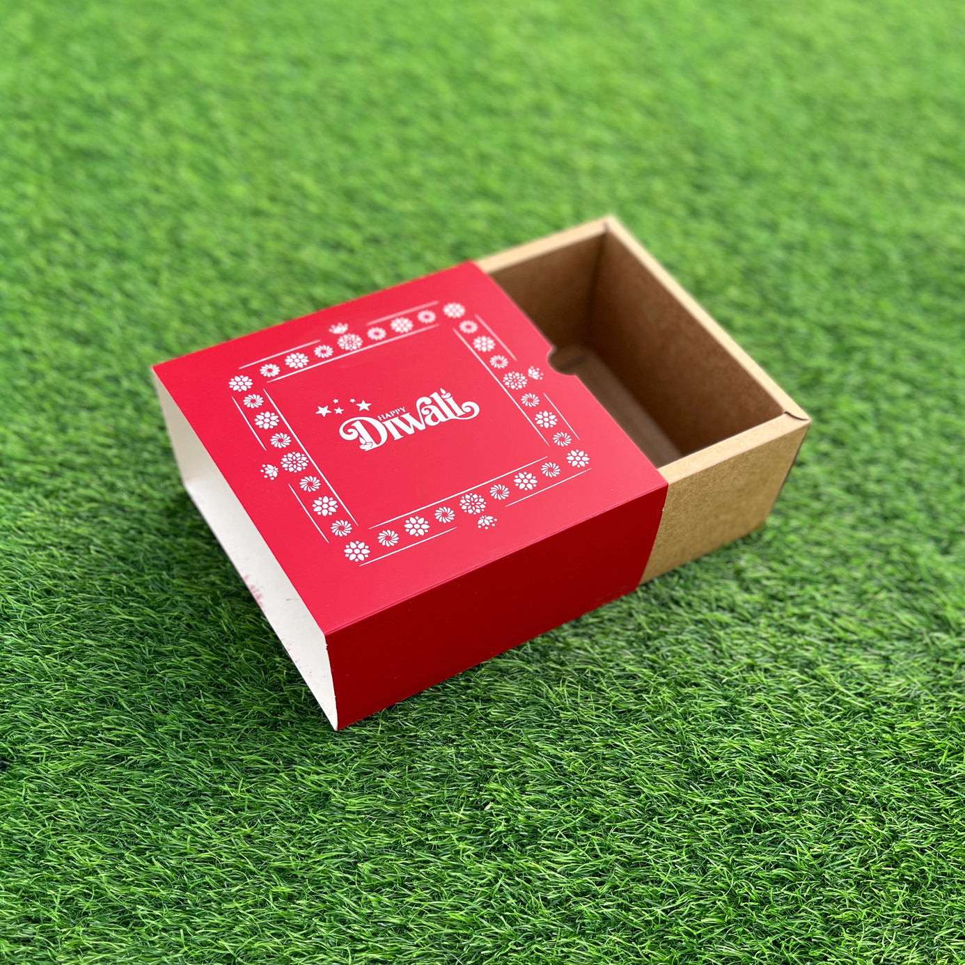 6 X 6 X 3.25 DIWALI 25 (SC) SLIDE BOX
