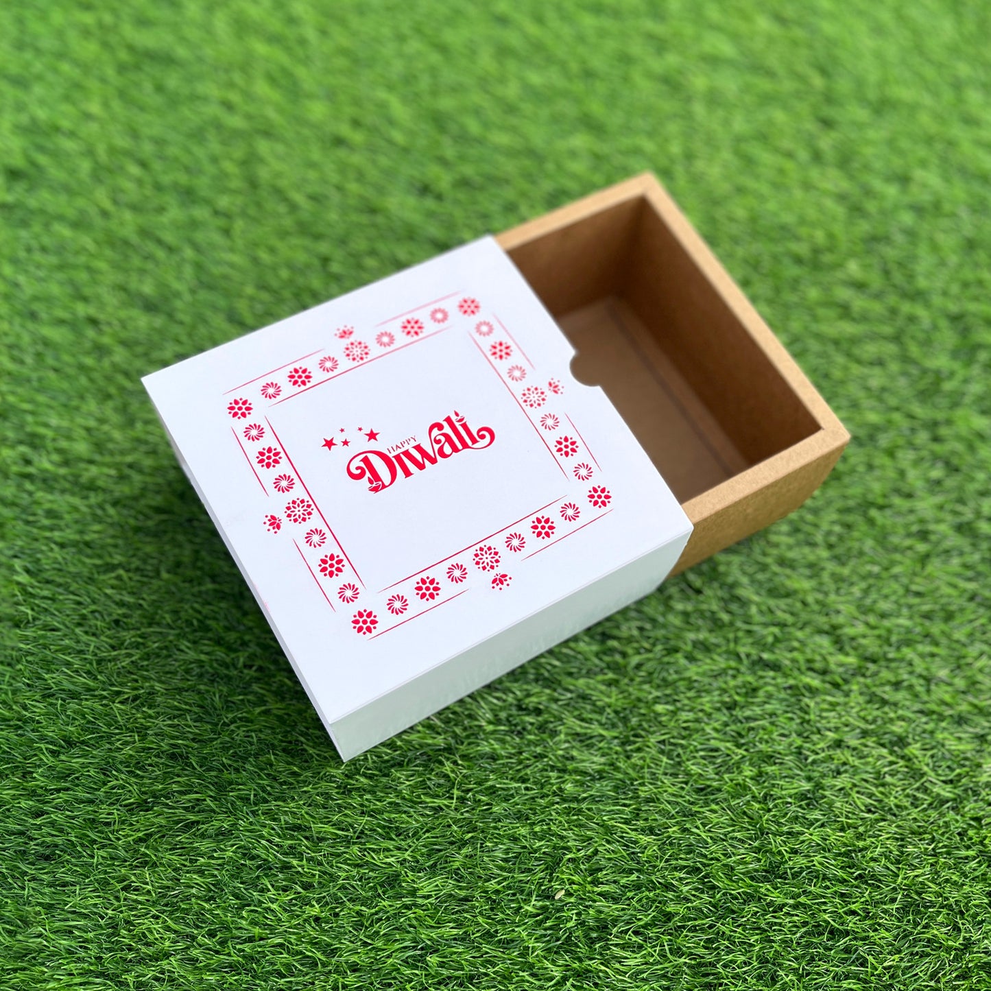 6 X 6 X 3.25 DIWALI 25 (SC) SLIDE BOX