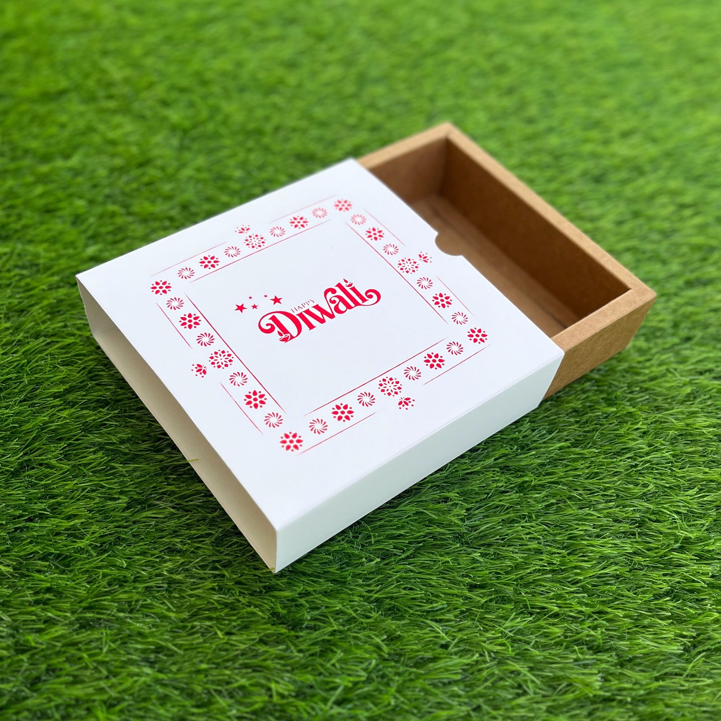 6 X 6 X 2 DIWALI 25 (SC) SLIDE BOX