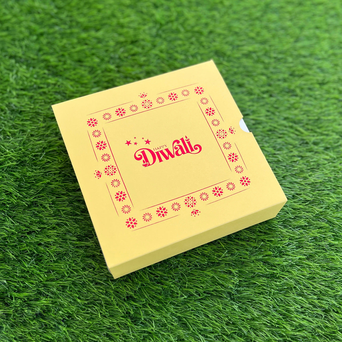 6 X 6 X 2 DIWALI 25 (SC) SLIDE BOX