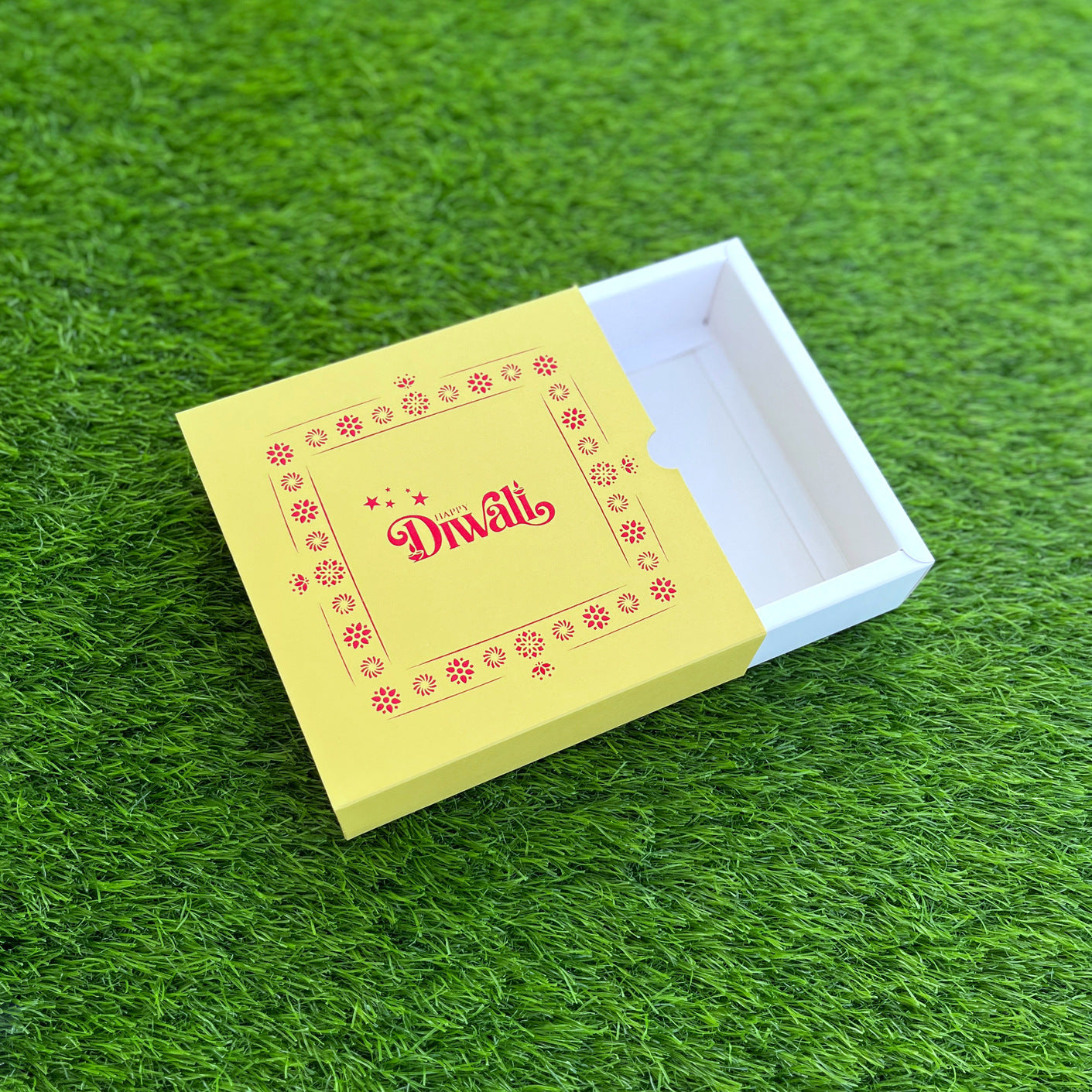 6 X 6 X 2 DIWALI 25 (SC) SLIDE BOX