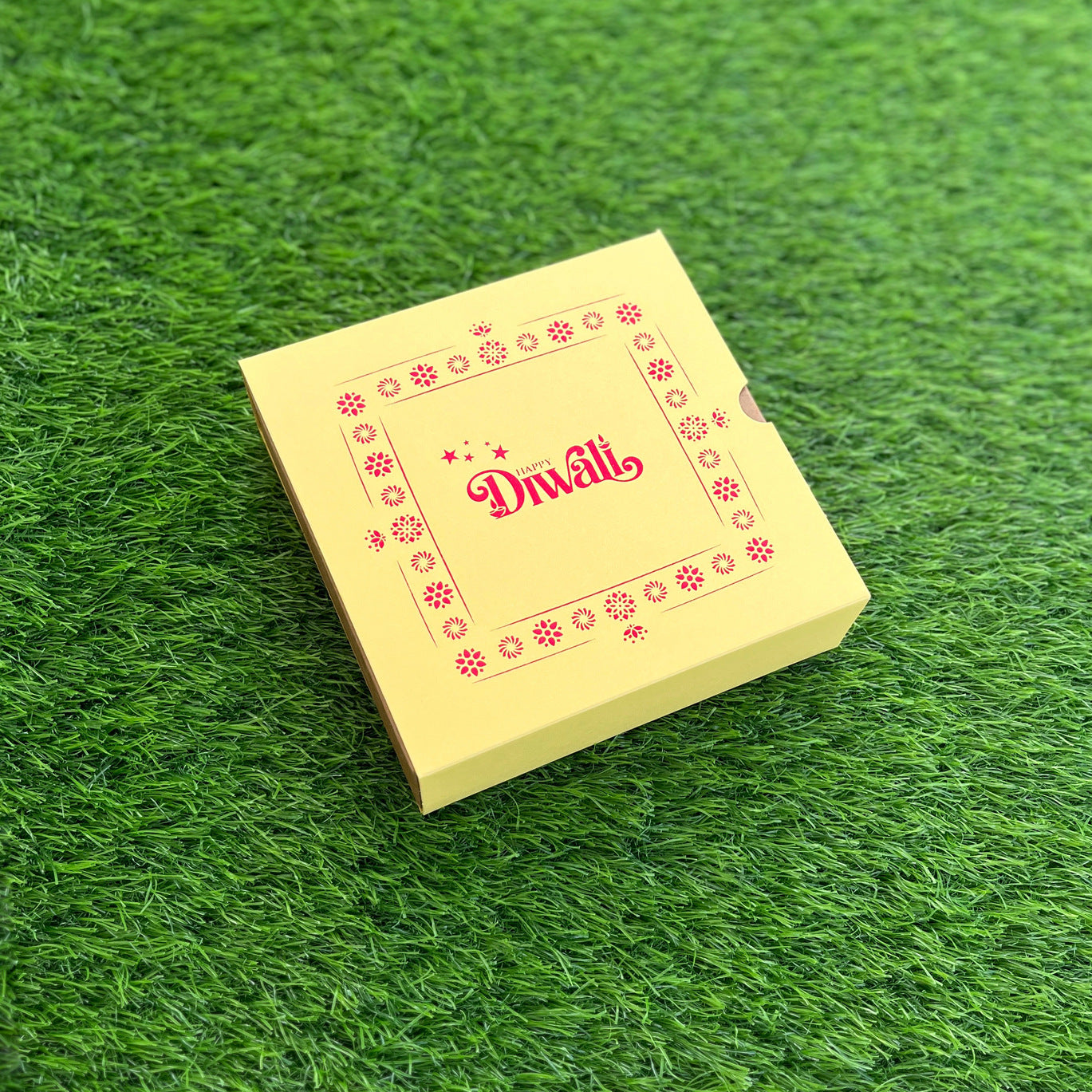 6 X 6 X 2 DIWALI 25 (SC) SLIDE BOX