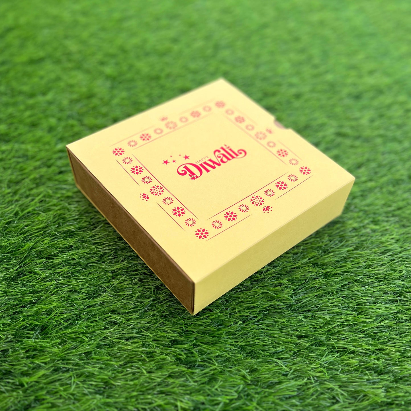 6 X 6 X 2 DIWALI 25 (SC) SLIDE BOX