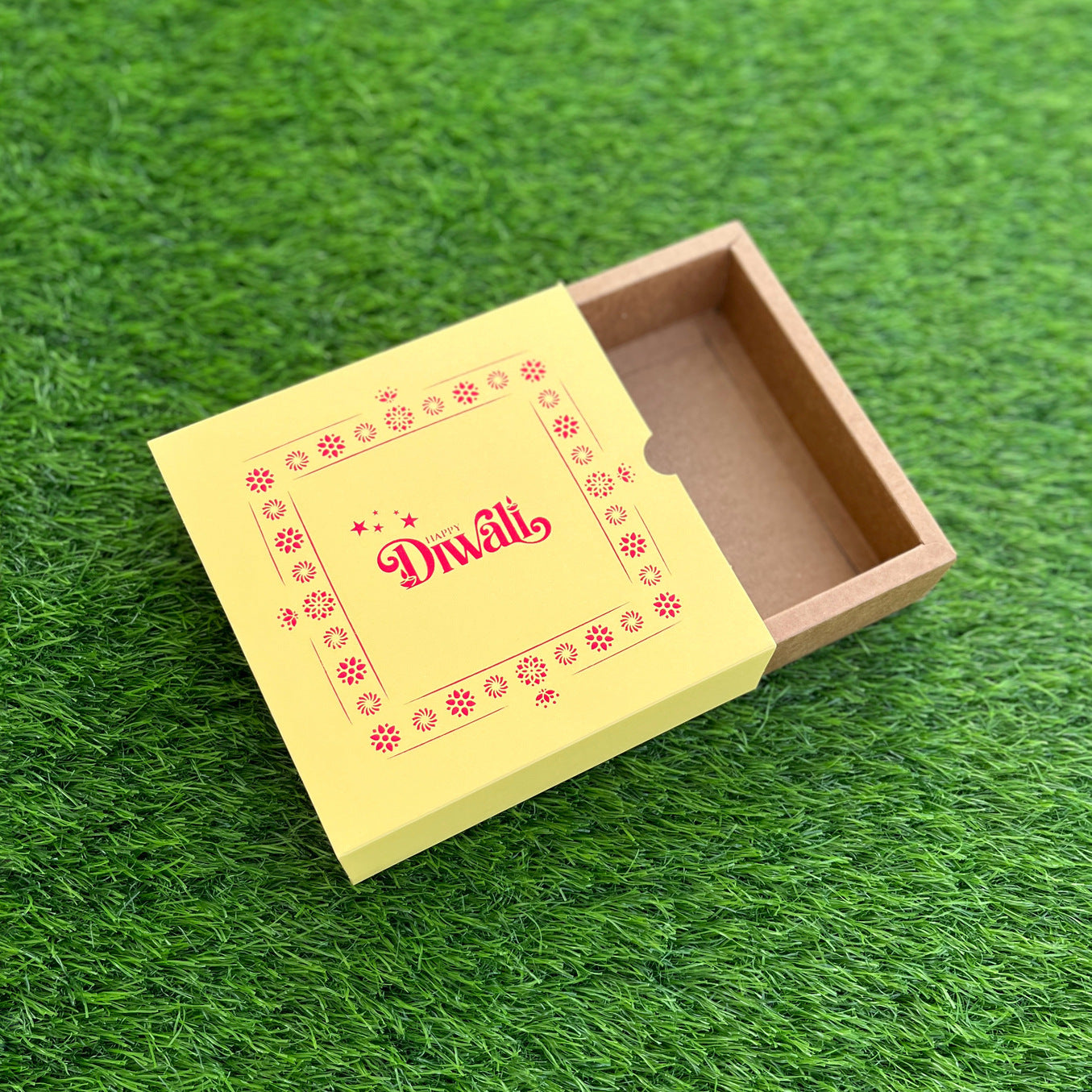 6 X 6 X 2 DIWALI 25 (SC) SLIDE BOX