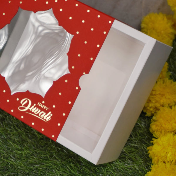 6 X 6 X 2 DIWALI '23 FESTIVE SLIDE BOX