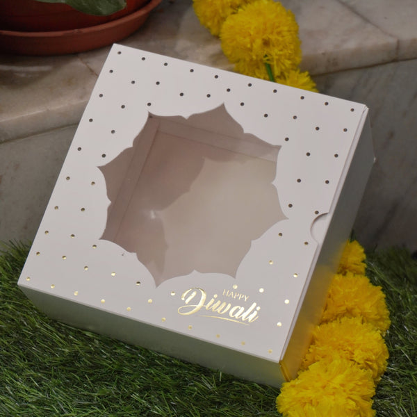 6 X 6 X 3.25 DIWALI '23 FESTIVE SLIDE BOX