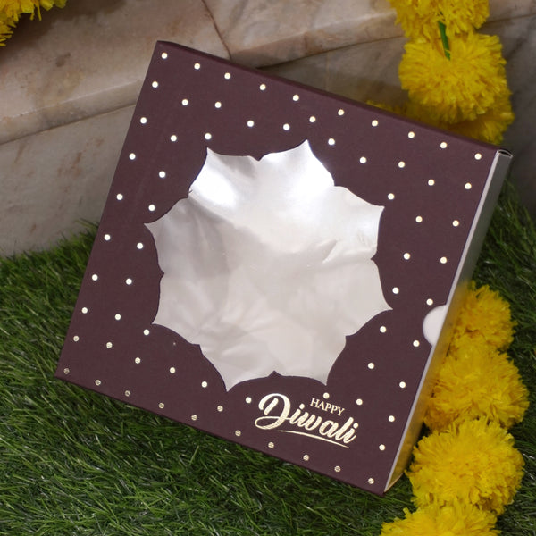 6 X 6 X 3.25 DIWALI '23 FESTIVE SLIDE BOX
