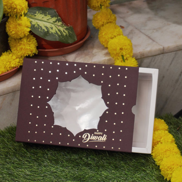 9 X 6 X 3.25 DIWALI '23 FESTIVE SLIDE BOX