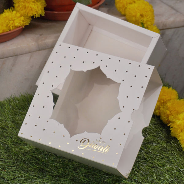 6 X 6 X 3.25 DIWALI '23 FESTIVE SLIDE BOX
