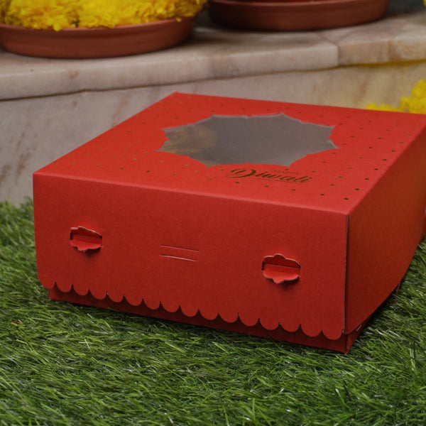 8 X 8 X 3.5 DIWALI '23 HAMPER BOX