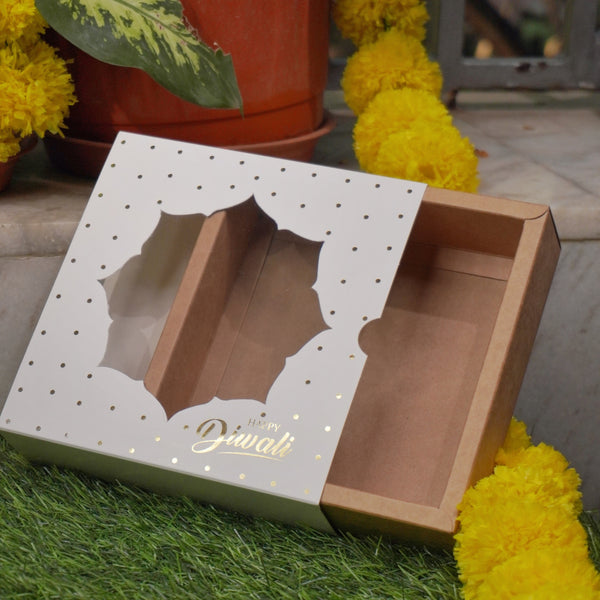 6 X 6 X 2 DIWALI '23 FESTIVE SLIDE BOX