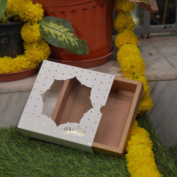 6 X 6 X 2 DIWALI '23 FESTIVE SLIDE BOX