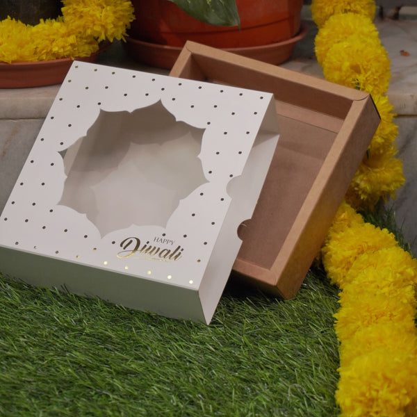 6 X 6 X 2 DIWALI '23 FESTIVE SLIDE BOX