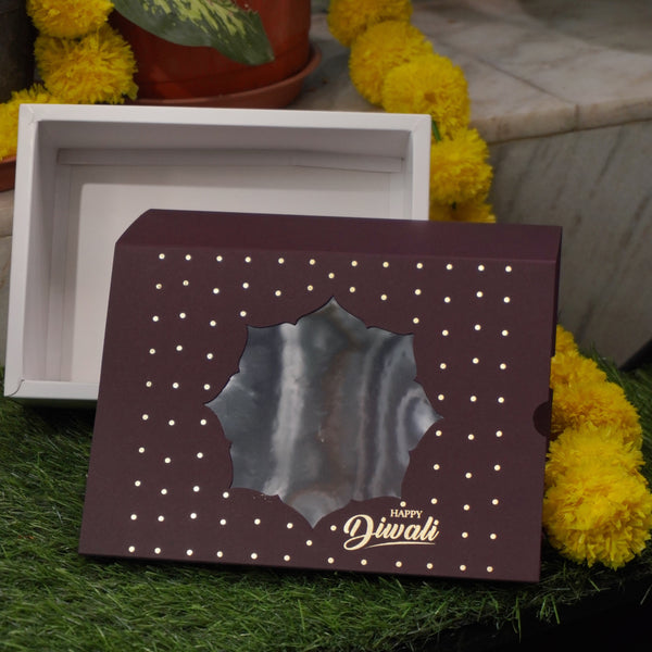 9 X 6 X 3.25 DIWALI '23 FESTIVE SLIDE BOX