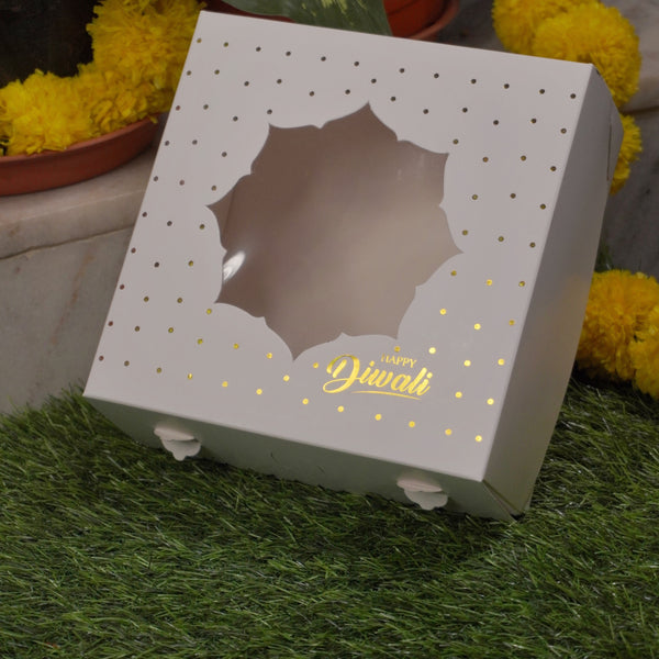 8 X 8 X 3.5 DIWALI '23 HAMPER BOX