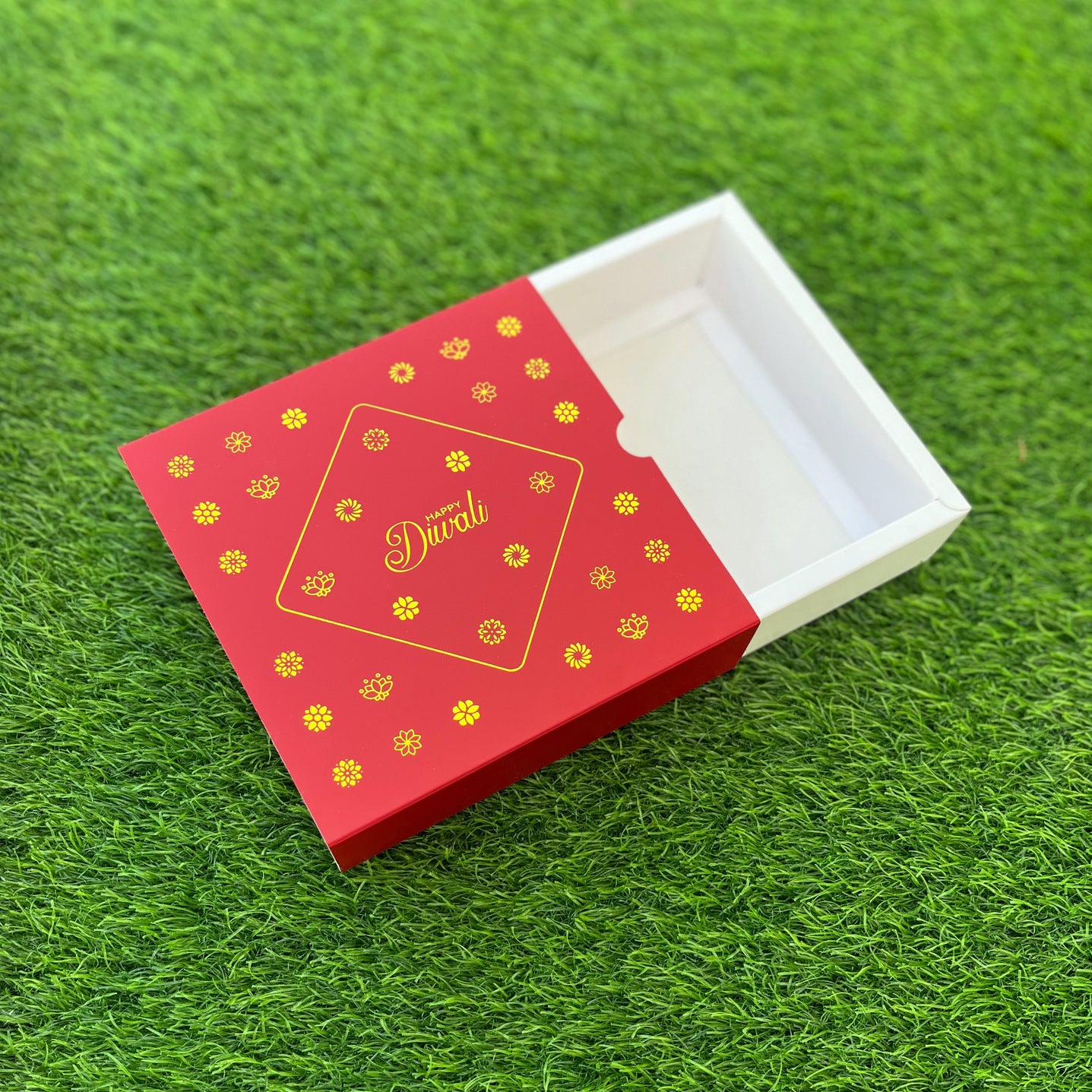6 X 6 X 2 DIWALI 25 (G) SLIDE BOX