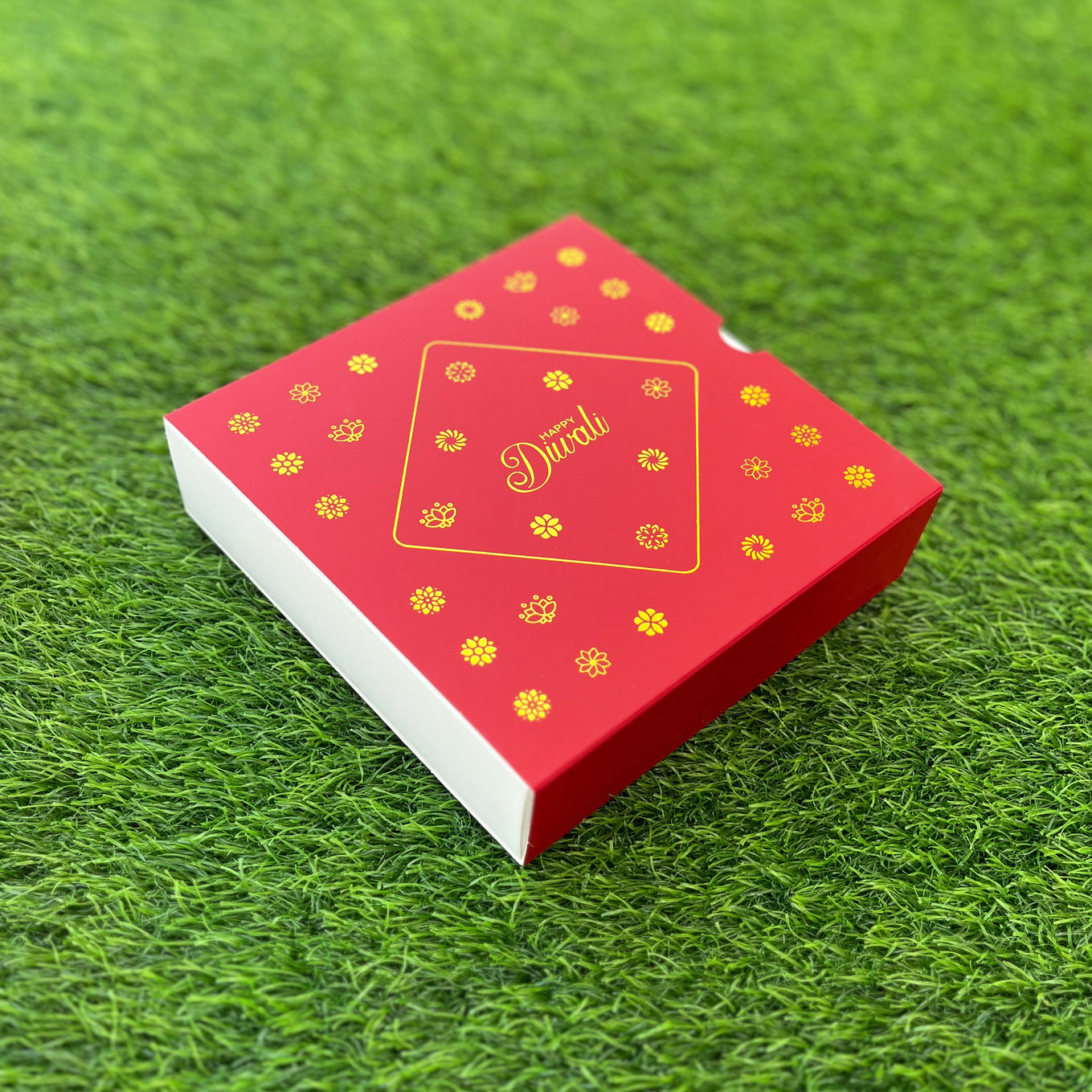 6 X 6 X 2 DIWALI 25 (G) SLIDE BOX