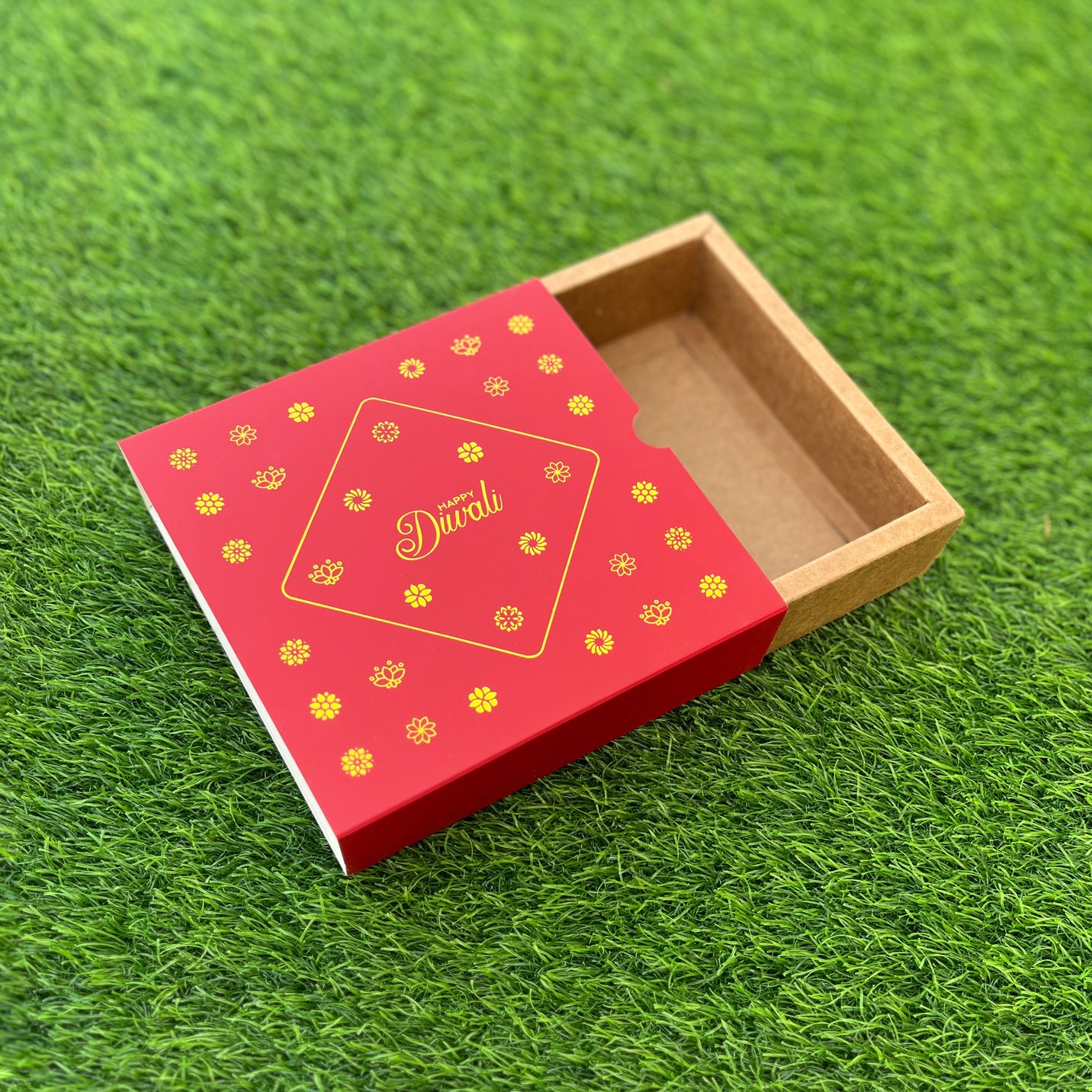 6 X 6 X 2 DIWALI 25 (G) SLIDE BOX