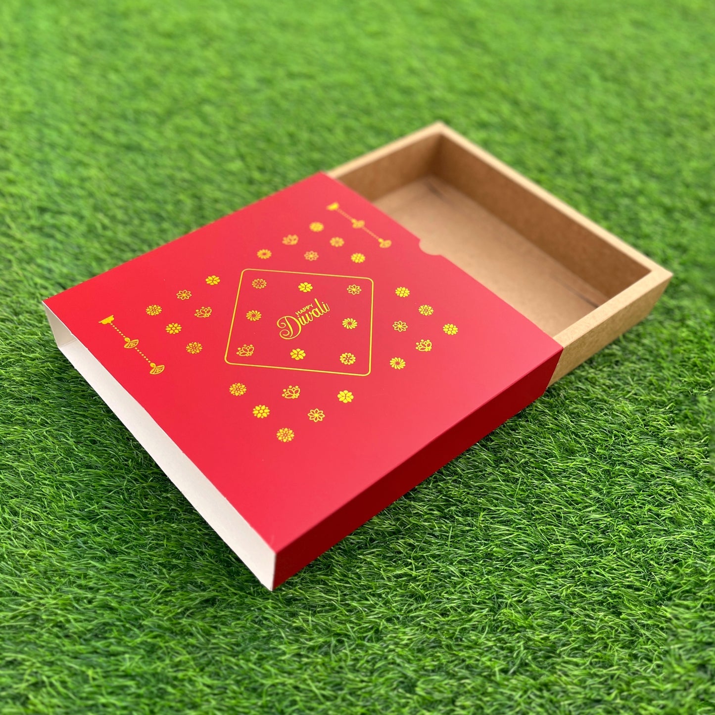 9 X 9 X 2 DIWALI 25 (G) SLIDE BOX