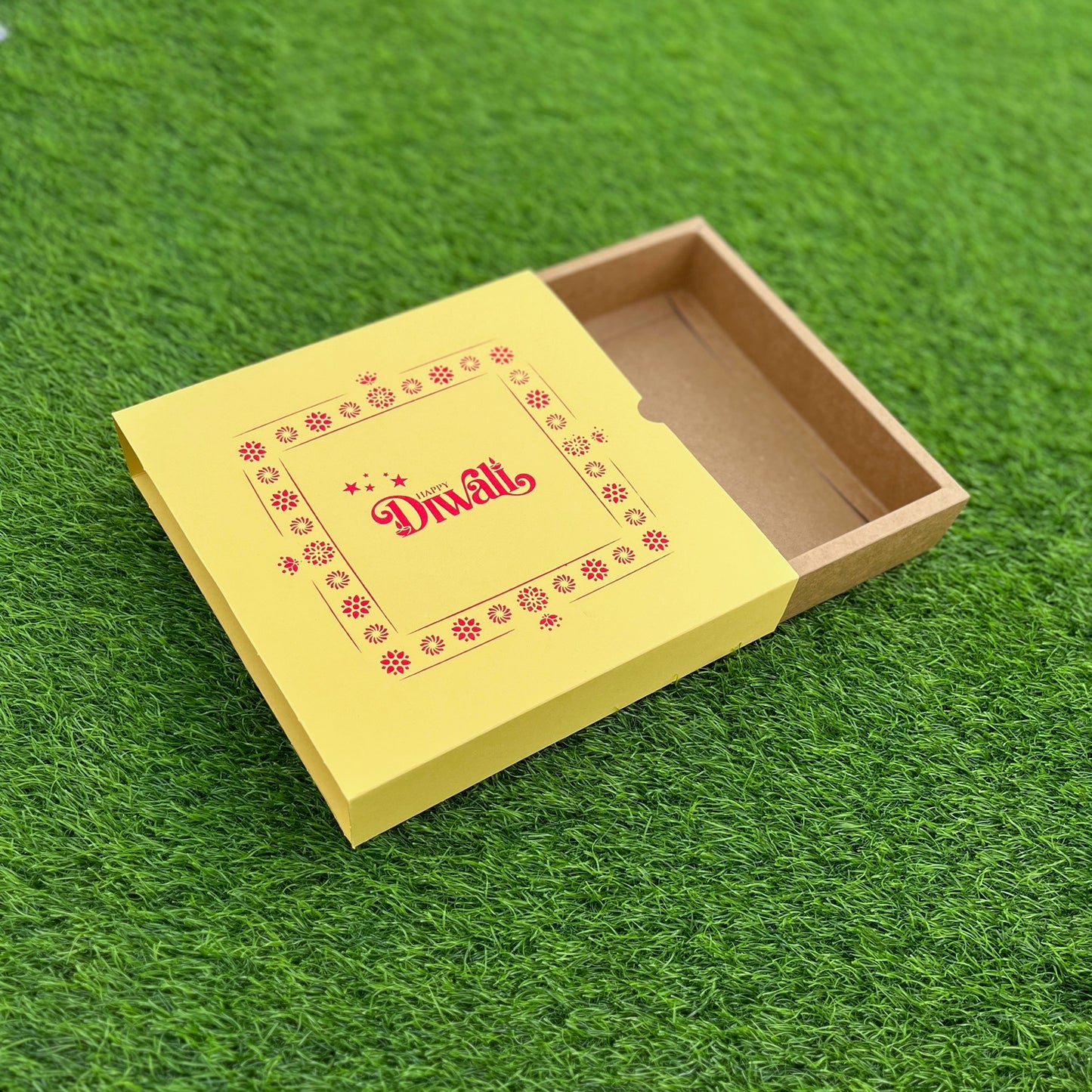 9 X 9 X 2 DIWALI 25 (SC) SLIDE BOX