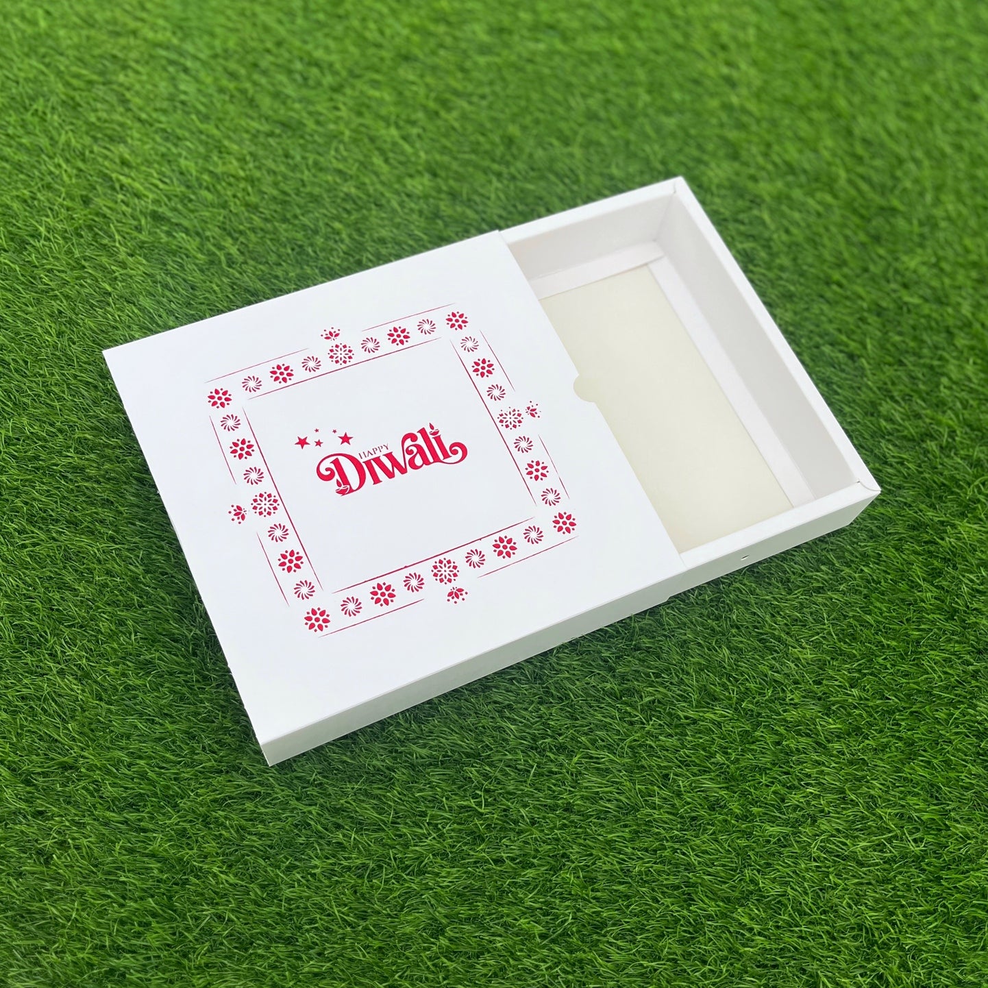 9 X 9 X 2 DIWALI 25 (SC) SLIDE BOX