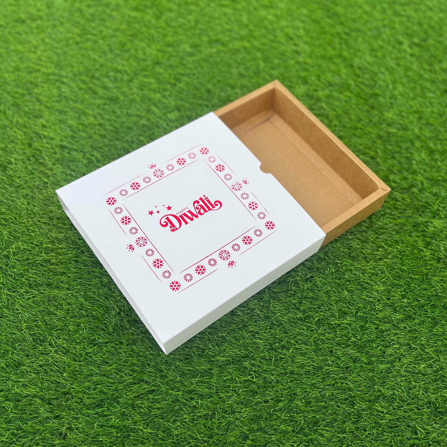 9 X 9 X 2 DIWALI 25 (SC) SLIDE BOX
