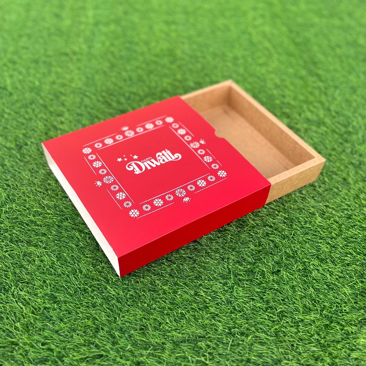 9 X 9 X 2 DIWALI 25 (SC) SLIDE BOX