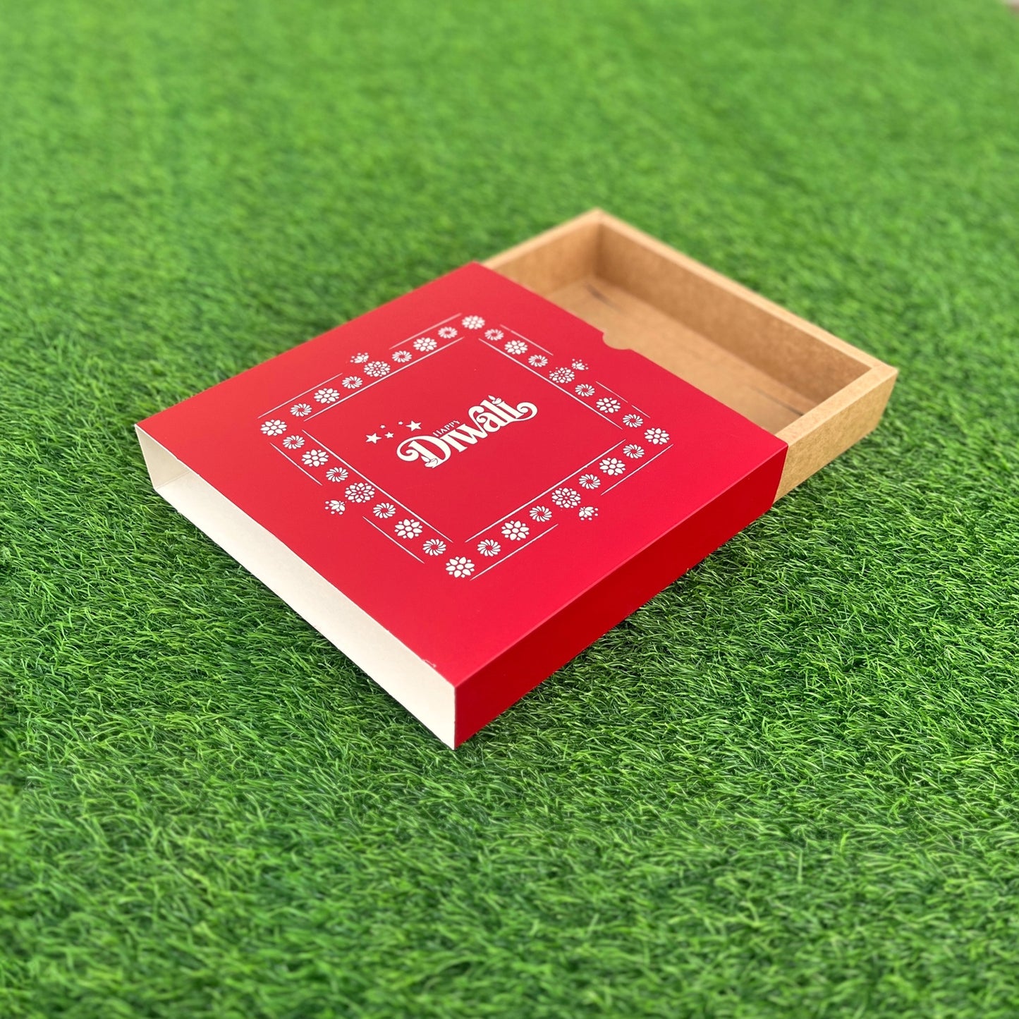 9 X 9 X 2 DIWALI 25 (SC) SLIDE BOX