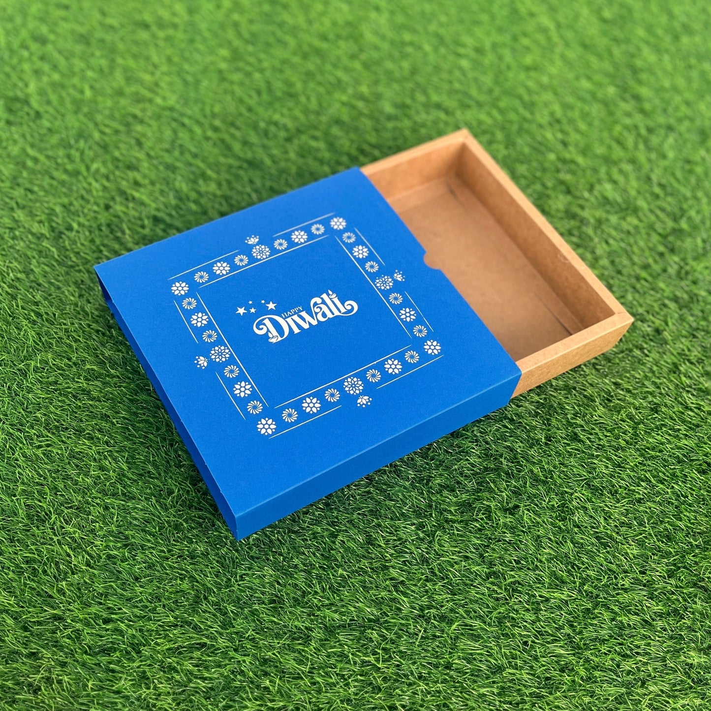 9 X 9 X 2 DIWALI 25 (SC) SLIDE BOX