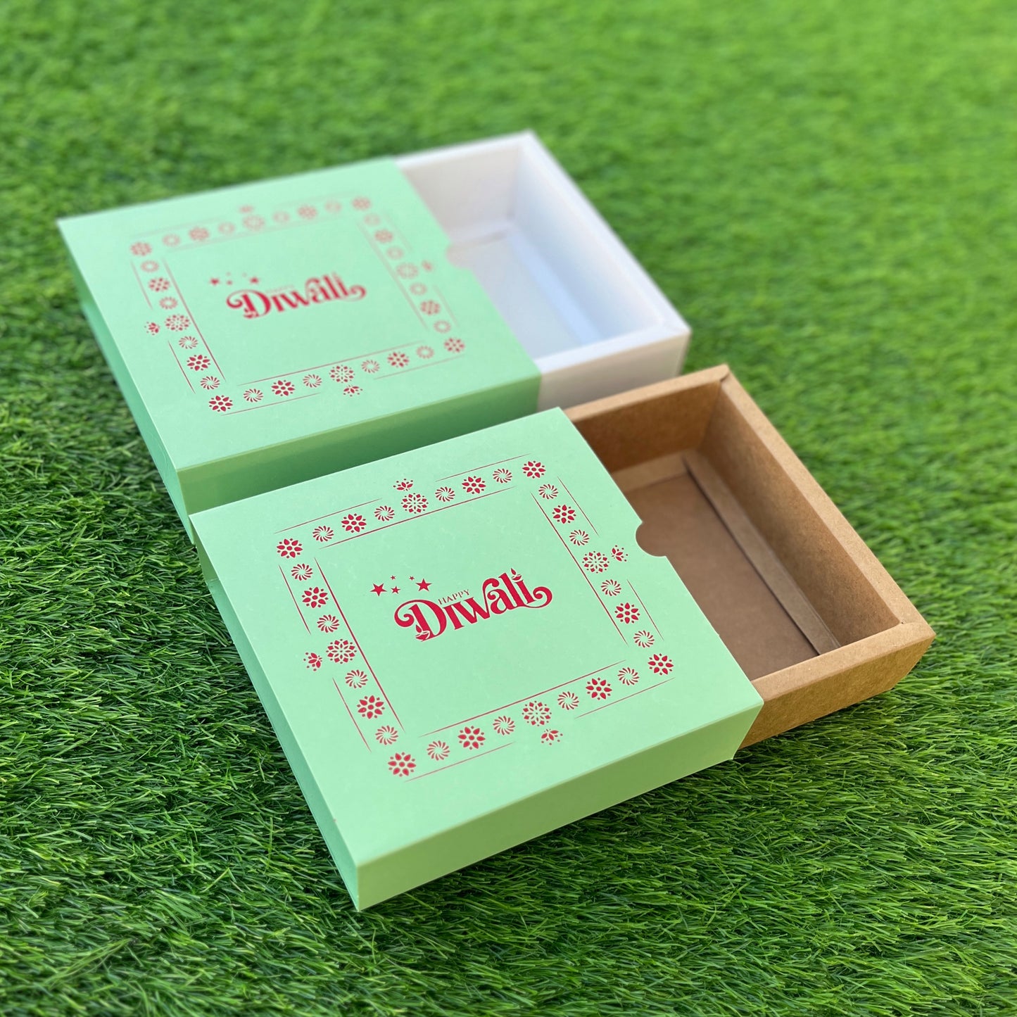 6 X 6 X 2 DIWALI 25 (SC) SLIDE BOX