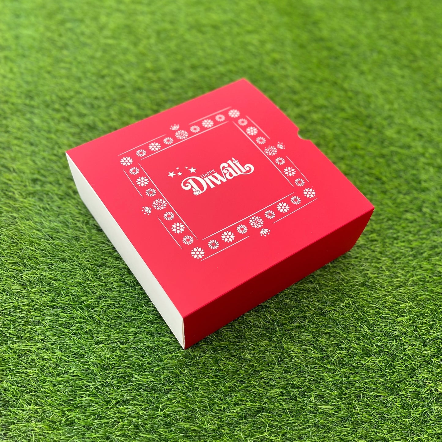 9 X 9 X 3.25 DIWALI 25 (SC) SLIDE BOX