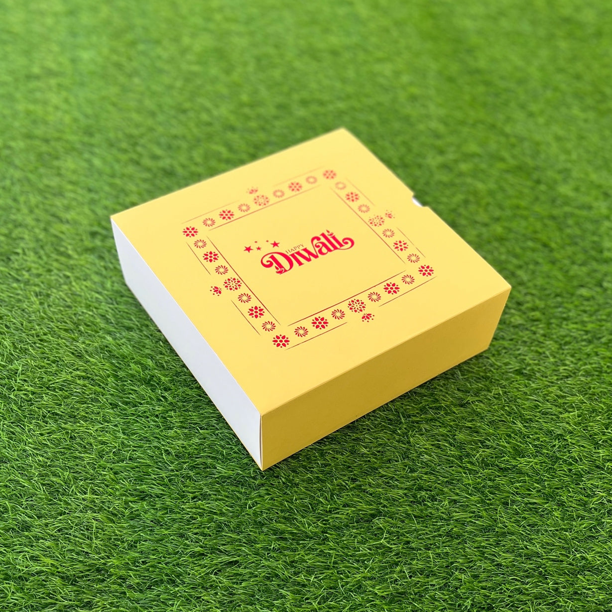 9 X 9 X 3.25 DIWALI 25 (SC) SLIDE BOX