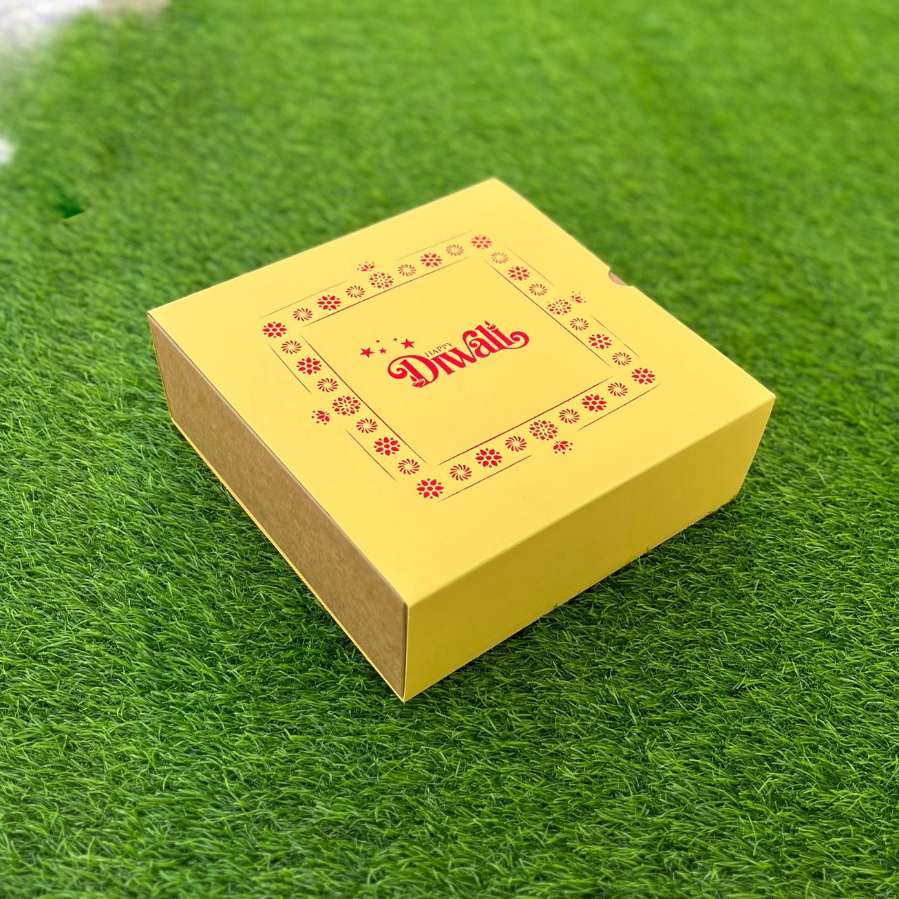 9 X 9 X 3.25 DIWALI 25 (SC) SLIDE BOX