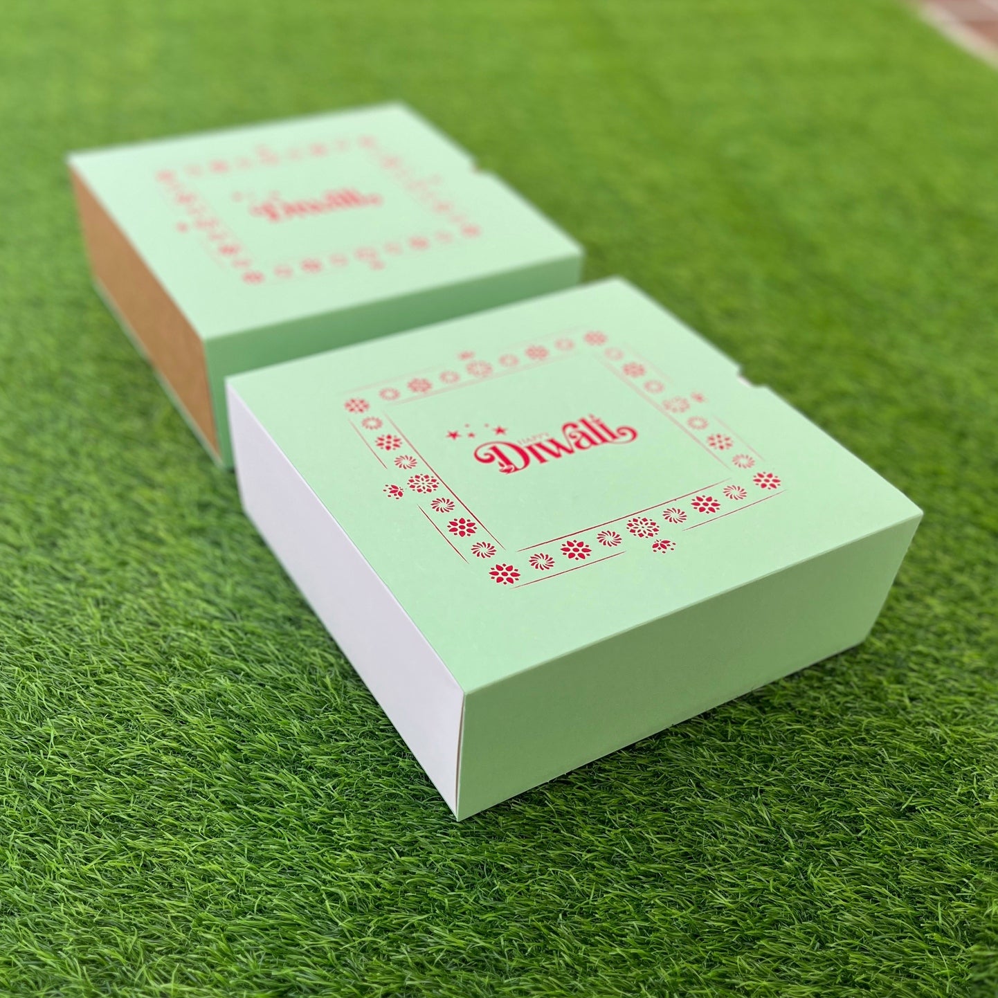 9 X 9 X 3.25 DIWALI 25 (SC) SLIDE BOX