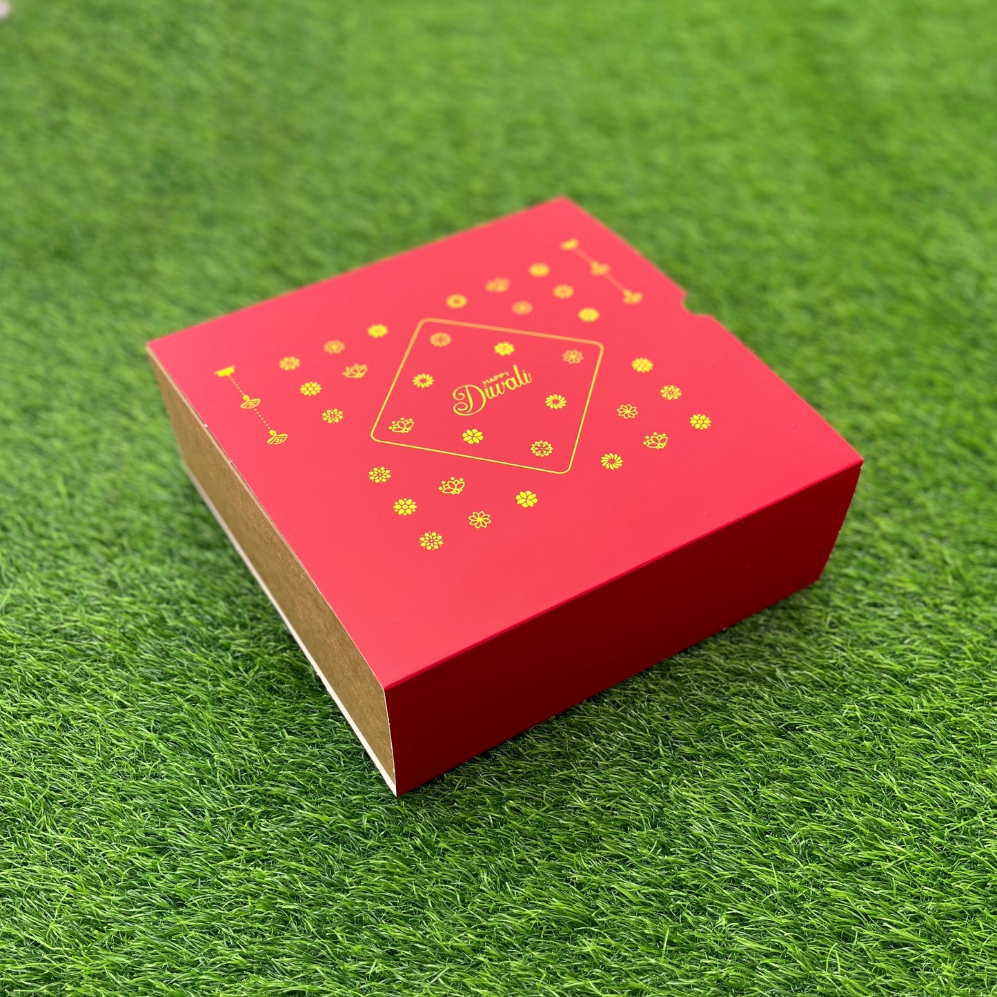 9 X 9 X 3.25 DIWALI 25 (G) SLIDE BOX