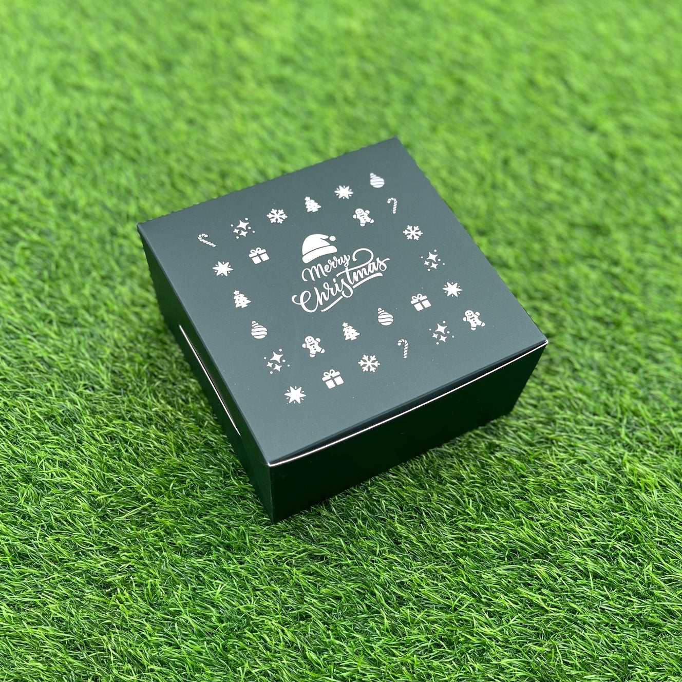 6 X 6 X 3 CHRISTMAS (25) (SC) BOX | HALF KG PLUM CAKE BOX