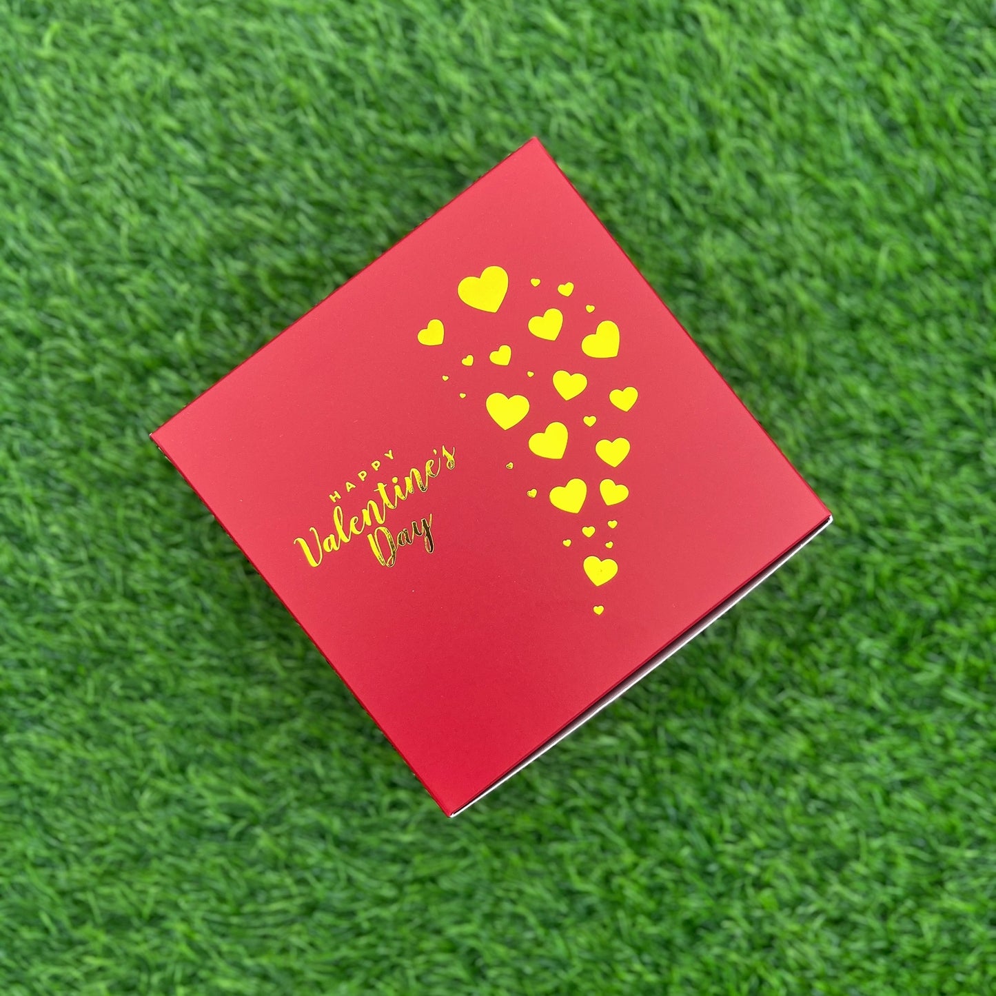 6 X 6 X 3 VALENTINE'S (25) (G) BOX | MINI CAKE BOX