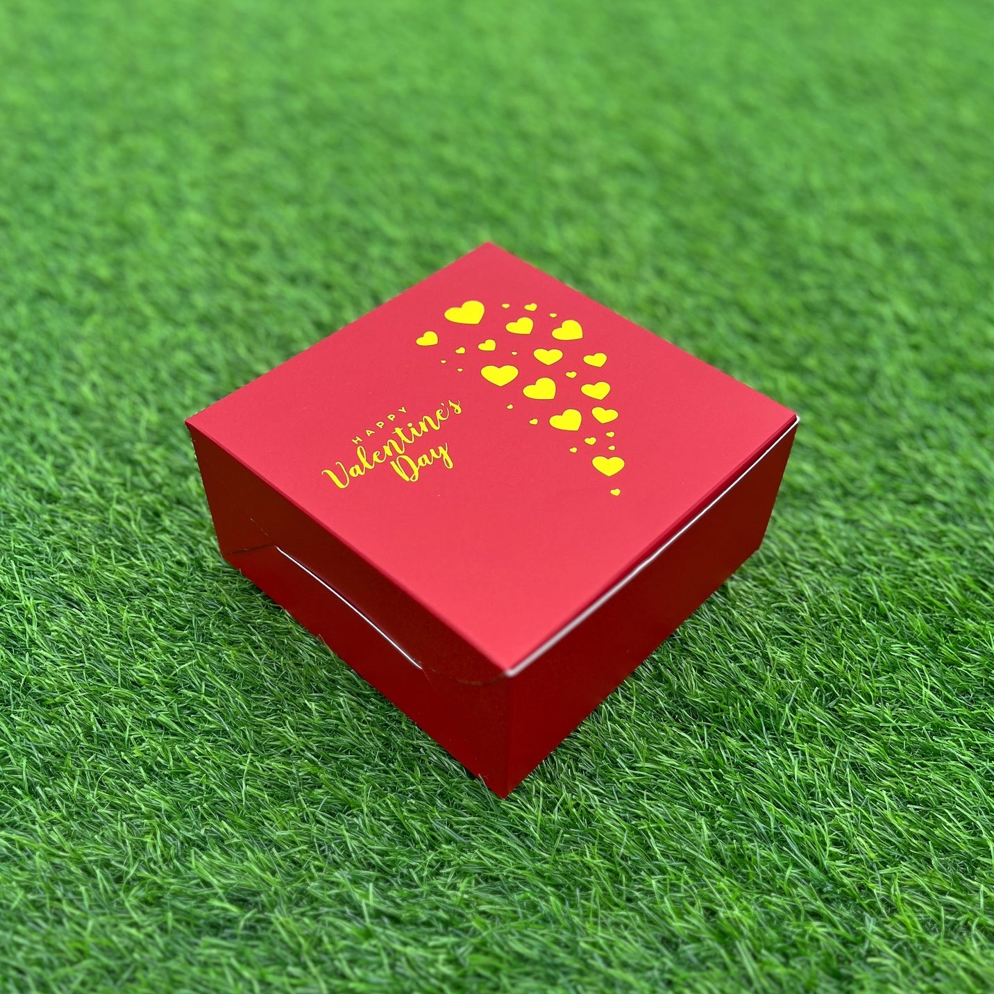 6 X 6 X 3 VALENTINE'S (25) (G) BOX | MINI CAKE BOX