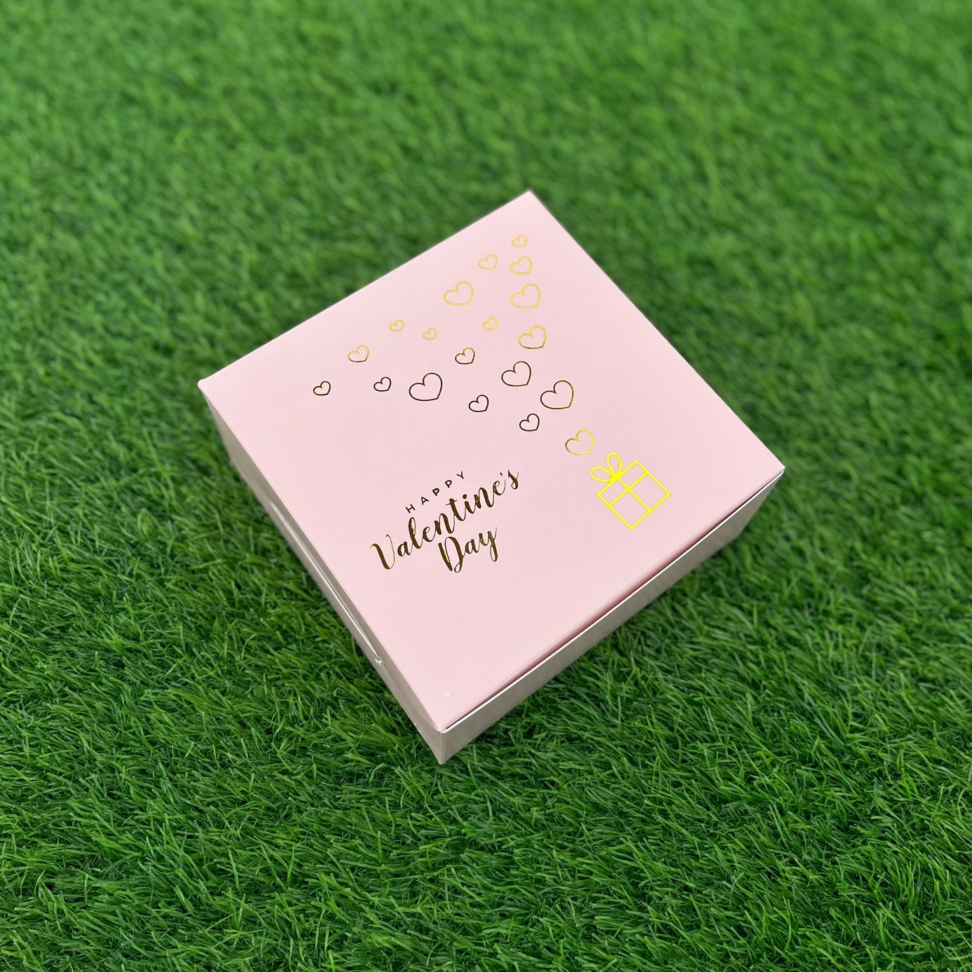 6 X 6 X 3 VALENTINE'S (25) (G) BOX | MINI CAKE BOX