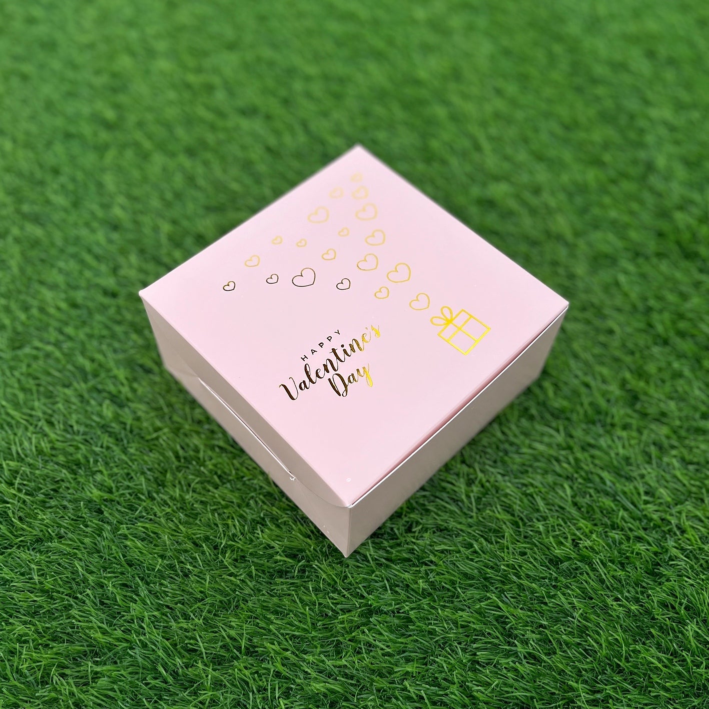 6 X 6 X 3 VALENTINE'S (25) (G) BOX | MINI CAKE BOX