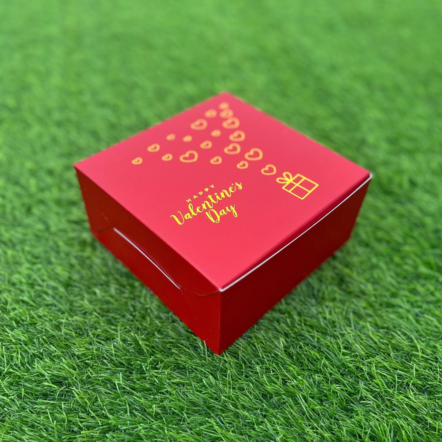 6 X 6 X 3 VALENTINE'S (25) (G) BOX | MINI CAKE BOX