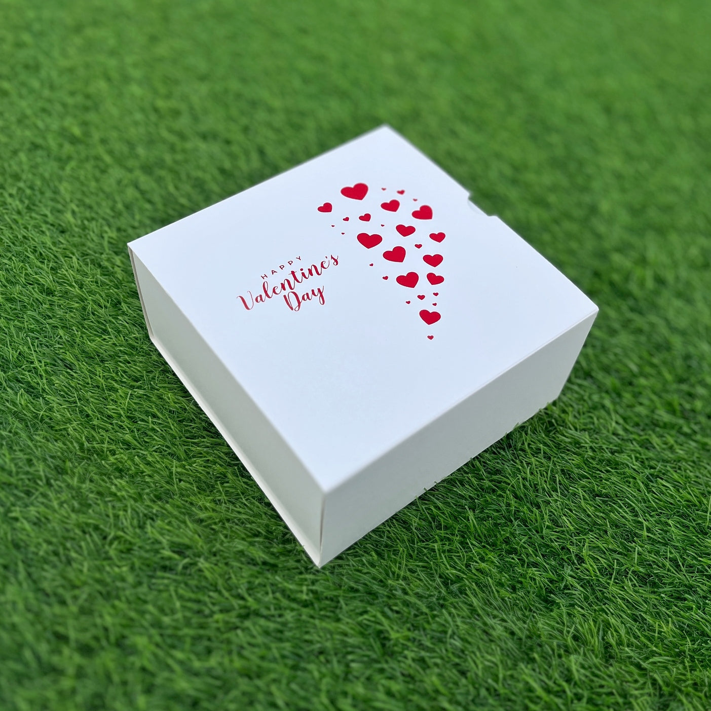 6 X 6 X 3.25 VALENTINE'S (25) SLIDE BOX