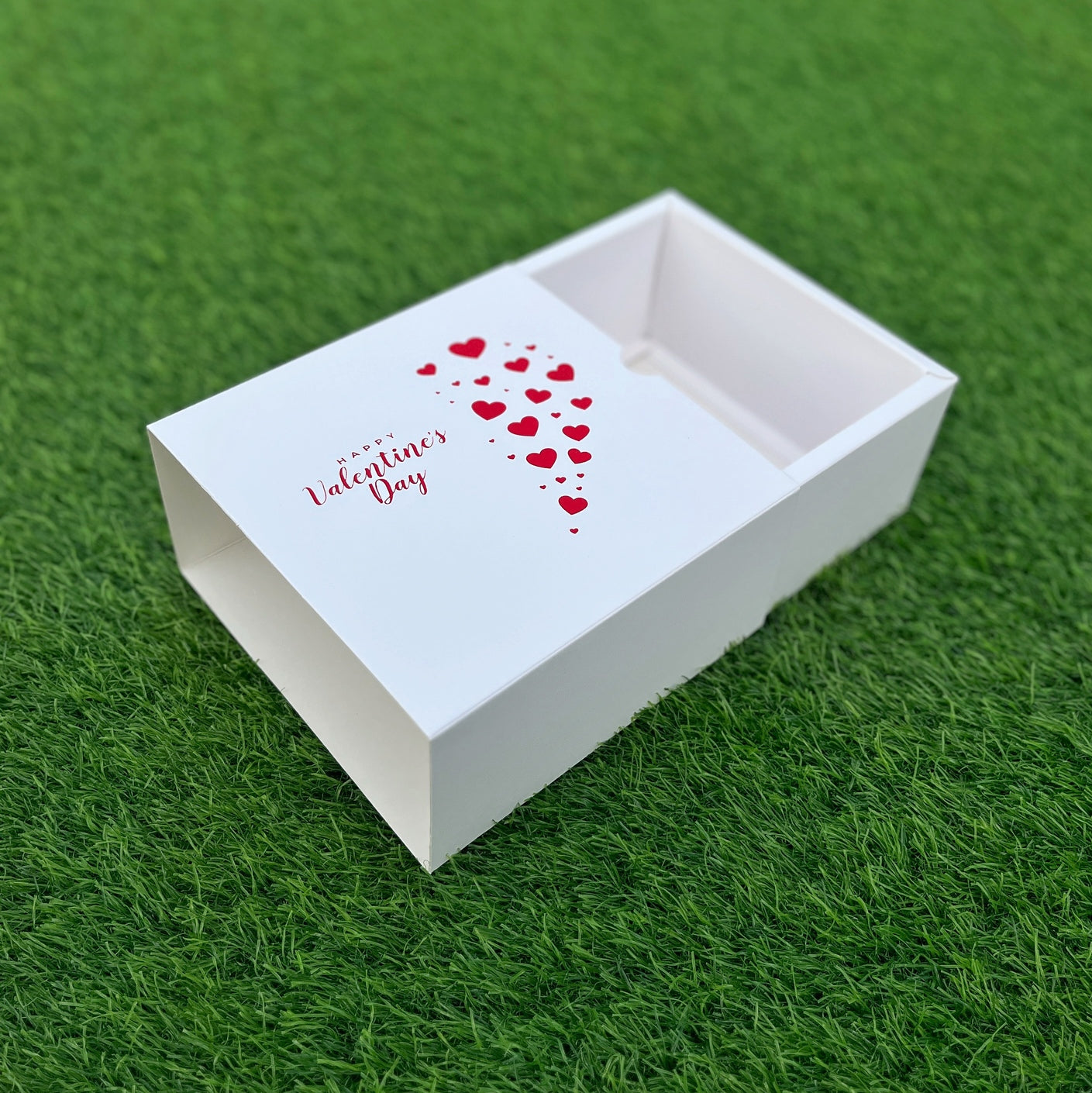 6 X 6 X 3.25 VALENTINE'S (25) SLIDE BOX