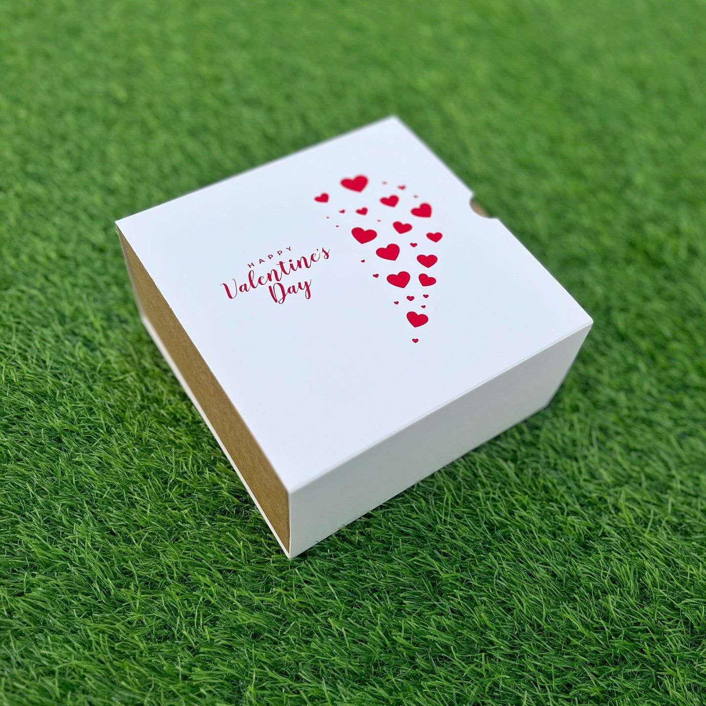 6 X 6 X 3.25 VALENTINE'S (25) SLIDE BOX