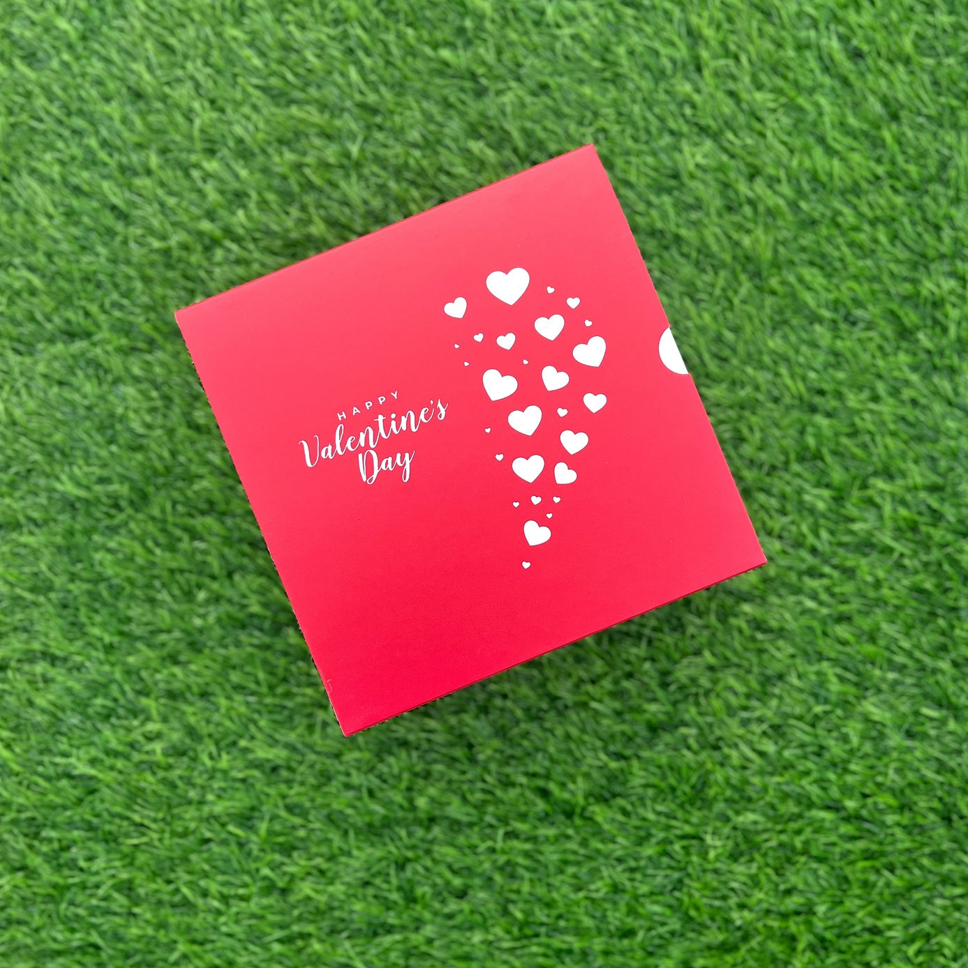 6 X 6 X 3.25 VALENTINE'S (25) SLIDE BOX