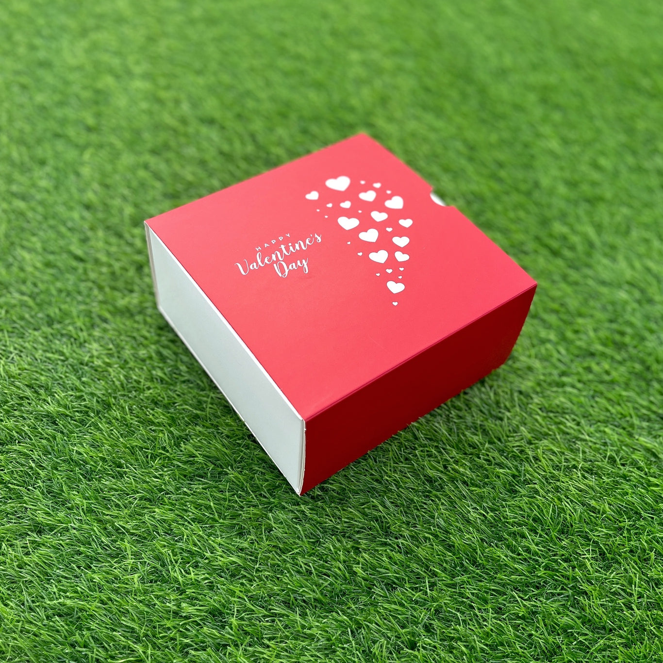 6 X 6 X 3.25 VALENTINE'S (25) SLIDE BOX