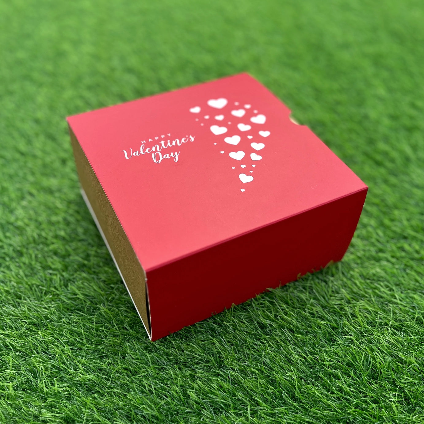 6 X 6 X 3.25 VALENTINE'S (25) SLIDE BOX