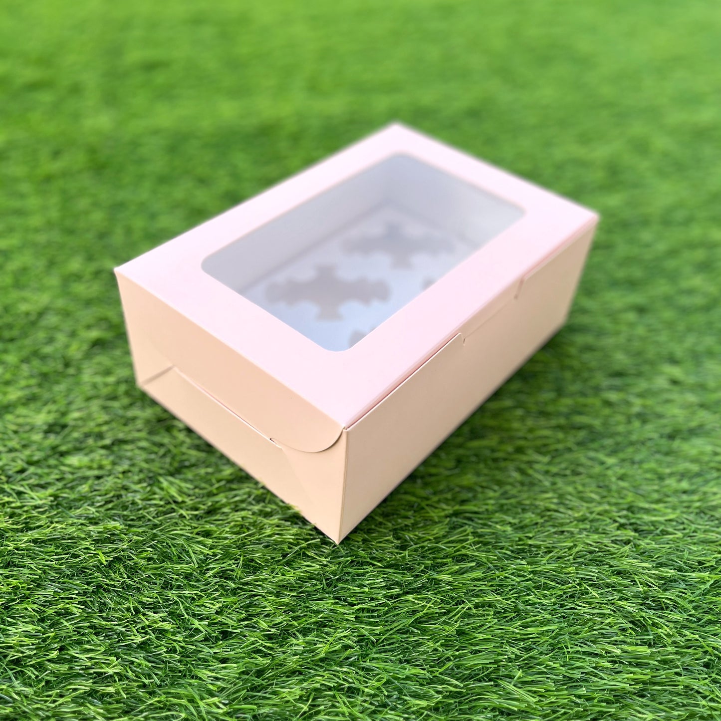 6 PC CUPCAKE WINDOW BOX