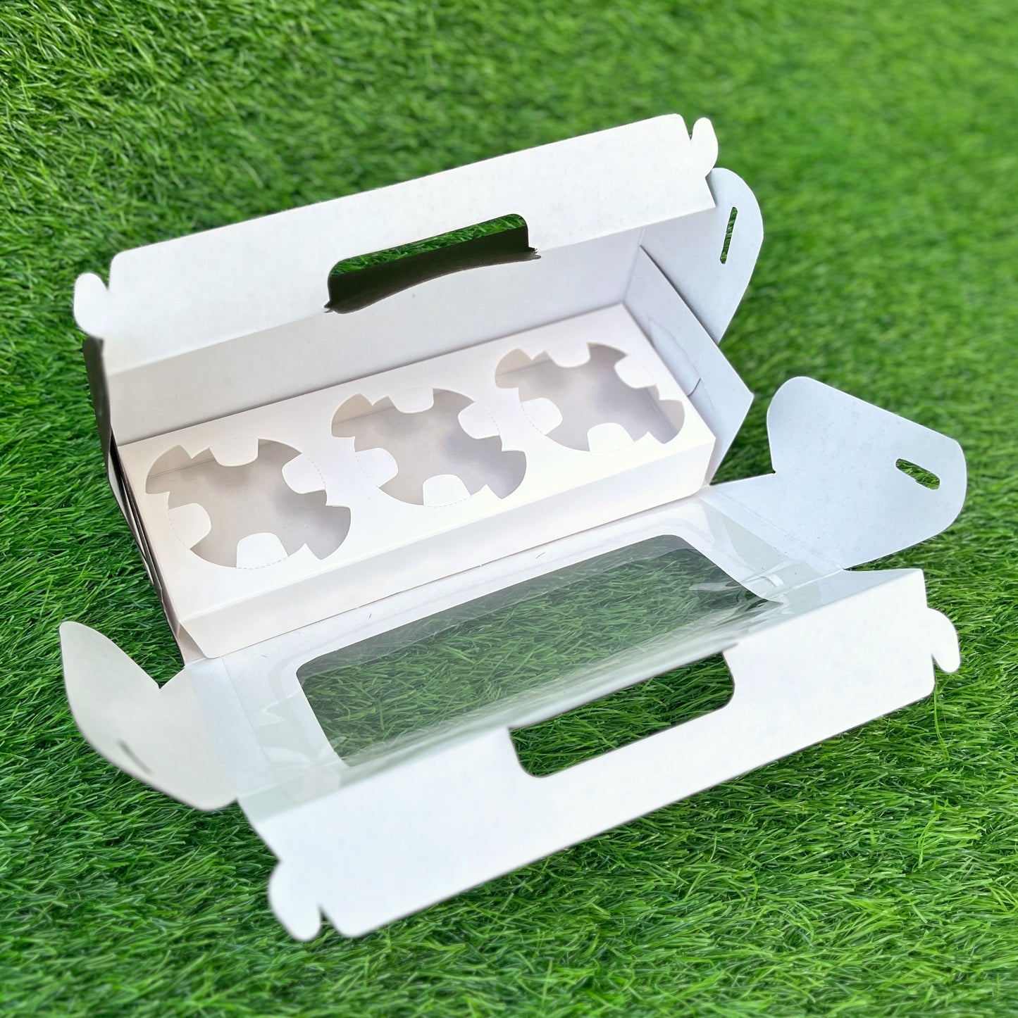 3 PC CUPCAKE WINDOW BOX